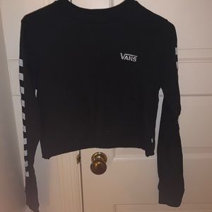 cropped ron jon vans long sleeve tee